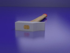 hammer 3D-Modell