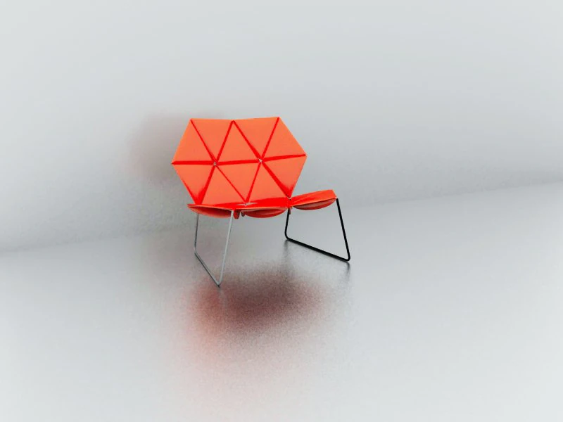 chair 3D Model .c4d .max .obj .3ds .fbx .stl .blend 