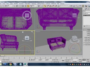 sofa 3D-Modell