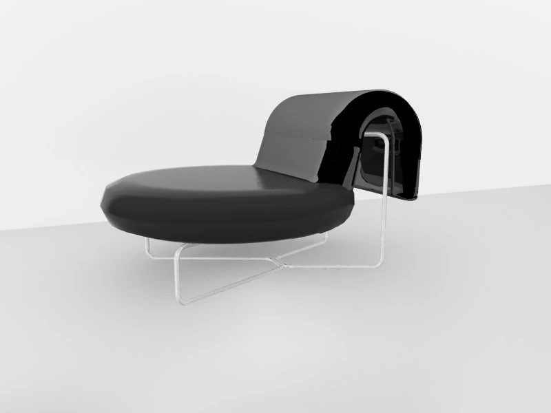 chair 3D Model .c4d .max .obj .3ds .fbx .stl .blend 