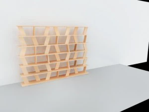 prateleiras Modelo 3D