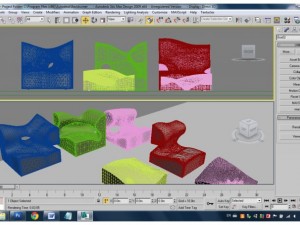 sofas 3D मॉडल