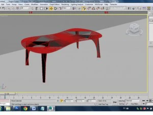 मेज़ 3D मॉडल