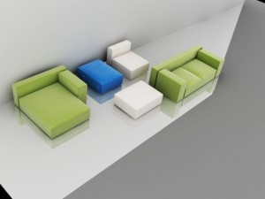 sofas 3D 模型