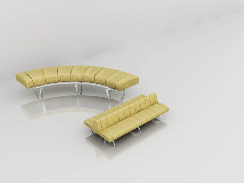 bench 3D Model .c4d .max .obj .3ds .fbx .stl .blend 