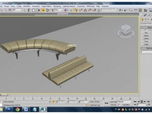 bench 3D 모델