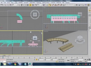 bench 3D 모델