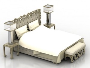 bed 3D Model