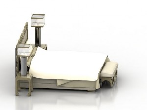 bed Modello 3D