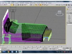 bed 3D Model