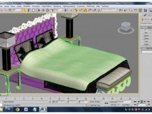 bed Modello 3D