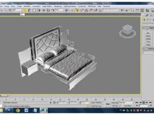 bed 3D Model