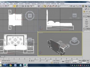 bed Modello 3D
