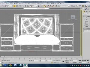 bed 3D Model
