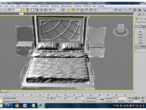 bed Modello 3D