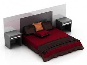 bed Modèle 3D