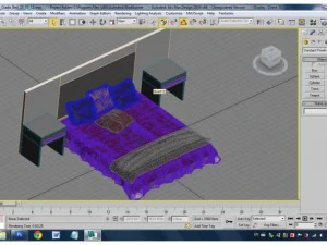 bed 3D Model