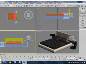 bed Modèle 3D