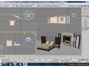 bed Modèle 3D