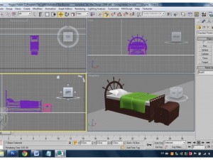 bed Model 3D