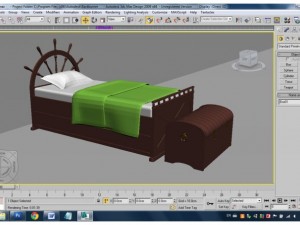 bed Model 3D