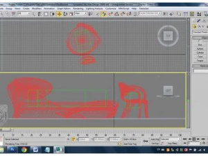 bed 3D Model