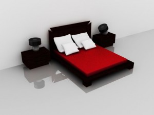 bed 3D Model