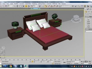 bed Model 3D