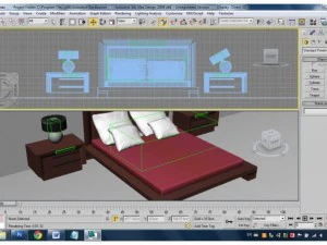 bed 3D Model