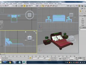 bed 3D Model