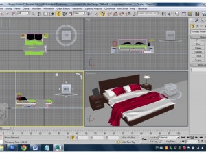 bed Model 3D