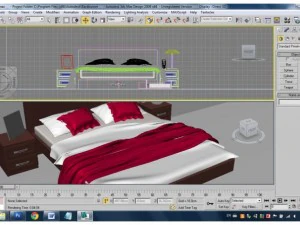 bed 3D Model