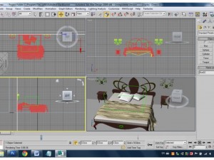 bedroom 3Dモデル