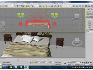 bedroom 3Dモデル