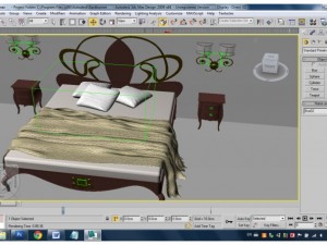 bedroom 3Dモデル