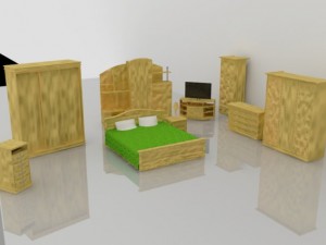 bedroom 3D Model