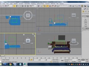 bed Modèle 3D