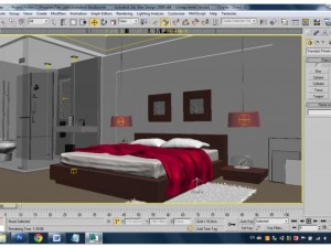 bedroom 3D 모델