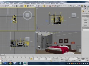 bedroom 3D 모델