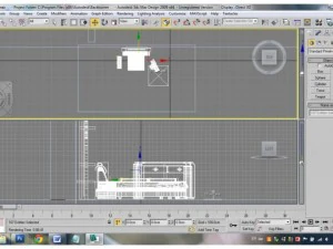 tempat tidur Model 3D