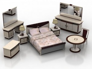 bedroom 3D 模型
