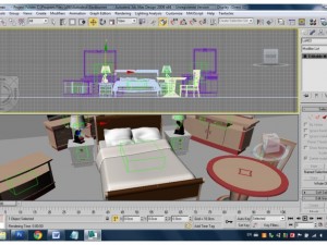bedroom 3D 模型