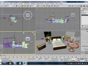 bedroom 3D 模型