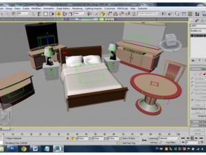 bedroom 3D 模型