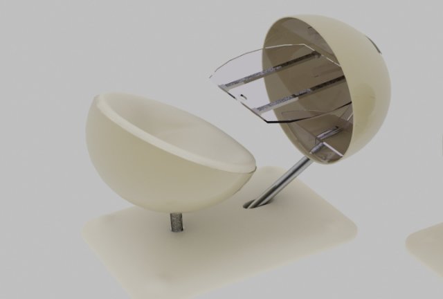 chair with table 3D 模型 .c4d .max .obj .3ds .fbx .stl .blend 