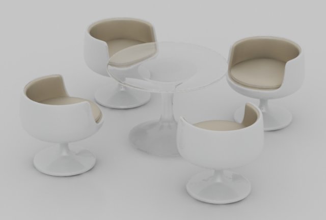 chair 3D Model .c4d .max .obj .3ds .fbx .stl .blend