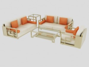 armchair Modelo 3D