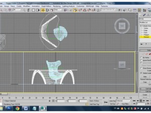 table with chair Modèle 3D