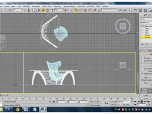 table with chair 3D Model