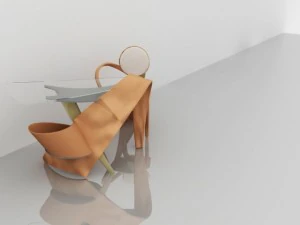 table with chairs 3D Model